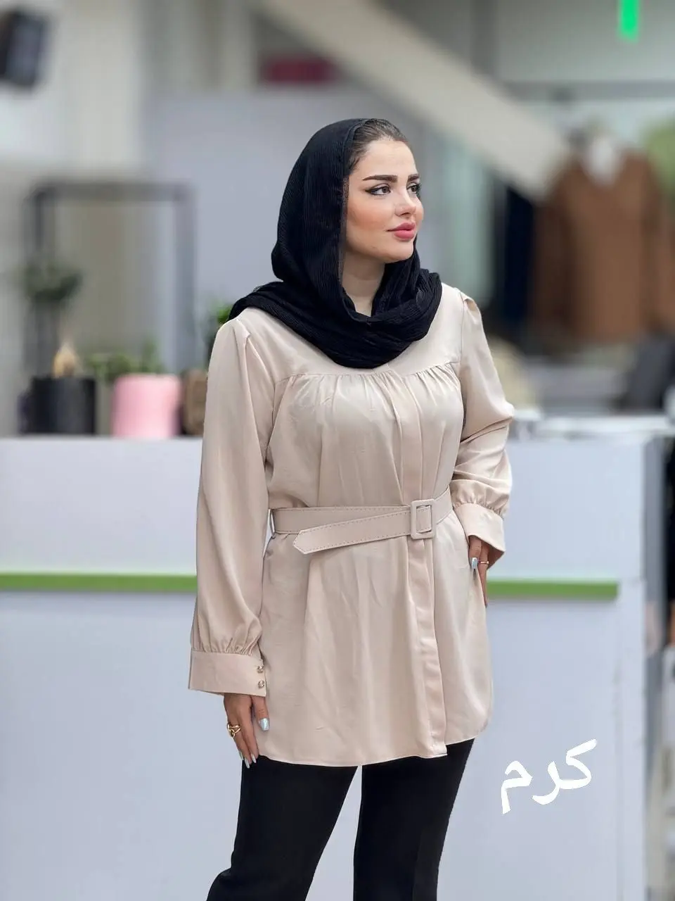 شومیز کمربندی